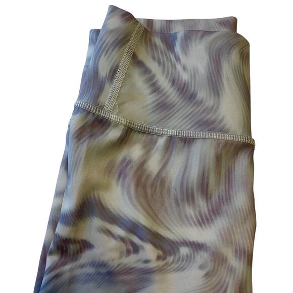 All in Motion PowerSoft Marble Swirl High Rise Leggings Women’s M (8)Gray Purple - Picture 3 of 8